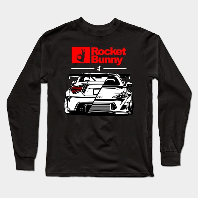 GT86/FRS Rocket Bunny Long Sleeve T-Shirt by rizadeli